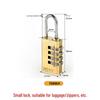 Wanji Tongrun 21mm Brass Combination Padlock