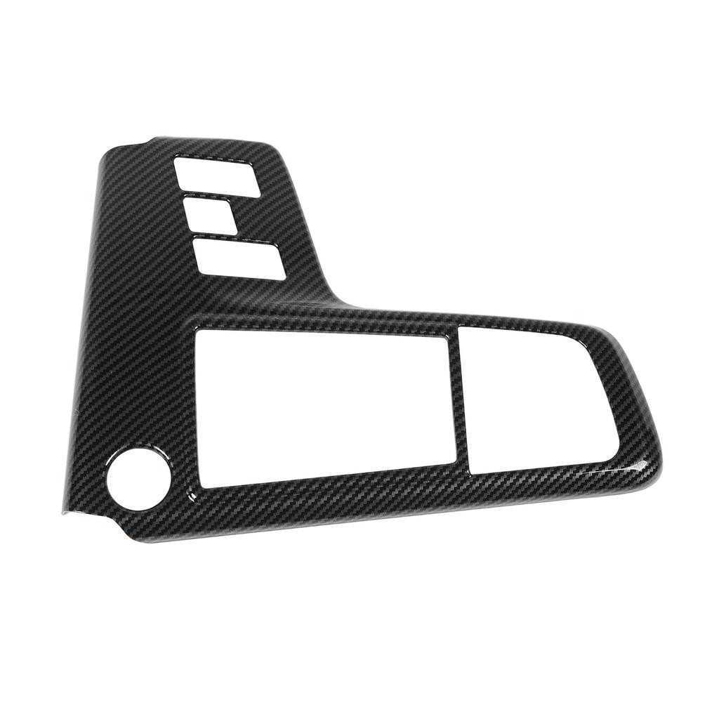 Накладка на крышку коробки передач автомобиля из углеродного волокна, сменная наклейка на рамку панели рычага переключения передач для Kia