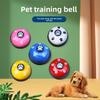 Cat and Dog Trainer, Pet Footprint Bell, Teddy Dog Bell, Meal Bell, Dog Intelligence Toy, Golden Retriever Bell