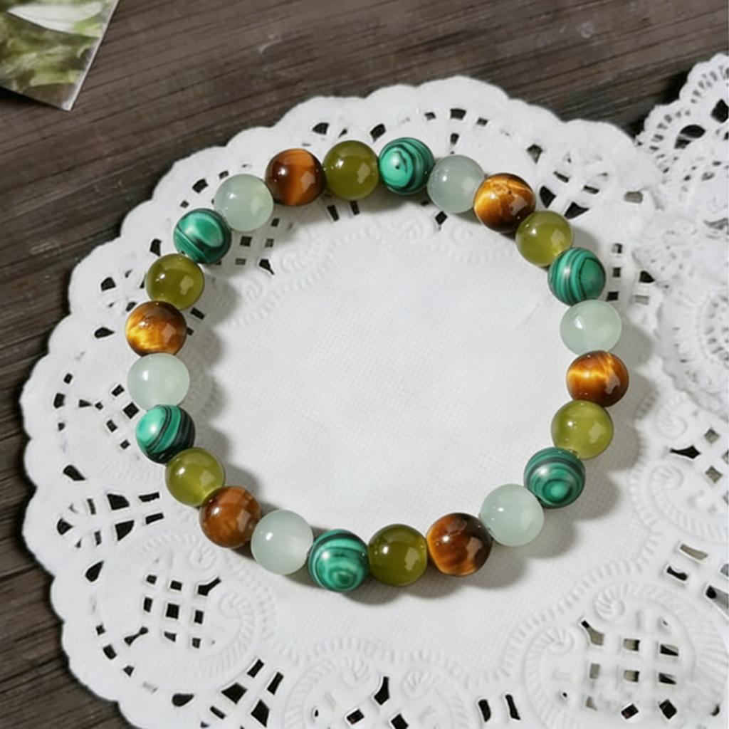 Браслет из бусин, Винтажный многоцветный картонный браслет с застежкой-лобстером, Ювелирное изделие