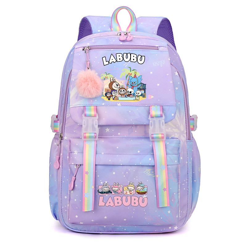 Anime Cute Printed Backpack Teenger Student Kid Girl Boy Schoolbag Bookbag Women Large Capacity Waterproof Schoolbag Travel Bag