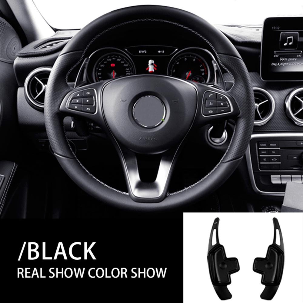 Shift Paddles For Mercedes-Benz C205 A205 C238 S213 C253 MB C E GLC Class W205 W213 X253 Car Steering Wheel DSG Paddle Extender