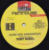 12inch Record TONY REBEL - Guns And Ammunition NONE Penthouse Recor US Reggae, Ska & Dub Used