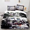 A-Attack O-On T-Titan Bedding Sets Anime 3D Printed Duvet Cover Set Soft Skin-Friendly Boys Adult King Size Home Textiles