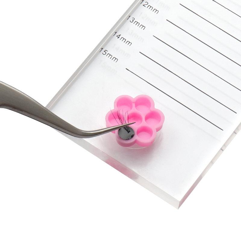 Портативный фиксированный стол для капель клея, ресницы, цветок, тип чашки для клея