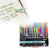 48 Color Watercolor Chalk Marker Set Student Doodle Coloring Bullet Gift Pen