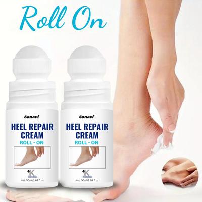 Foot Anti Crack Roll on, крем для ног, восстанавливающий потрескавшуюся кожу, крем Roll on, восстанавливающий сухость, трещины на пятках, шелушение, восстанавливающая маска для ног, 50 мл
