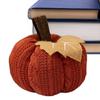 Halloween Pumpkin Decor Knit Pumpkins Orange Color Seasonal Charm Cozy Warm Decorative Crochet Pumpkin Home Decoration Ornaments