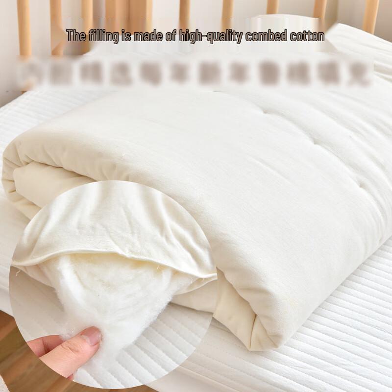 Mling Cartoon Bear Cotton Duvet with Removable Liner