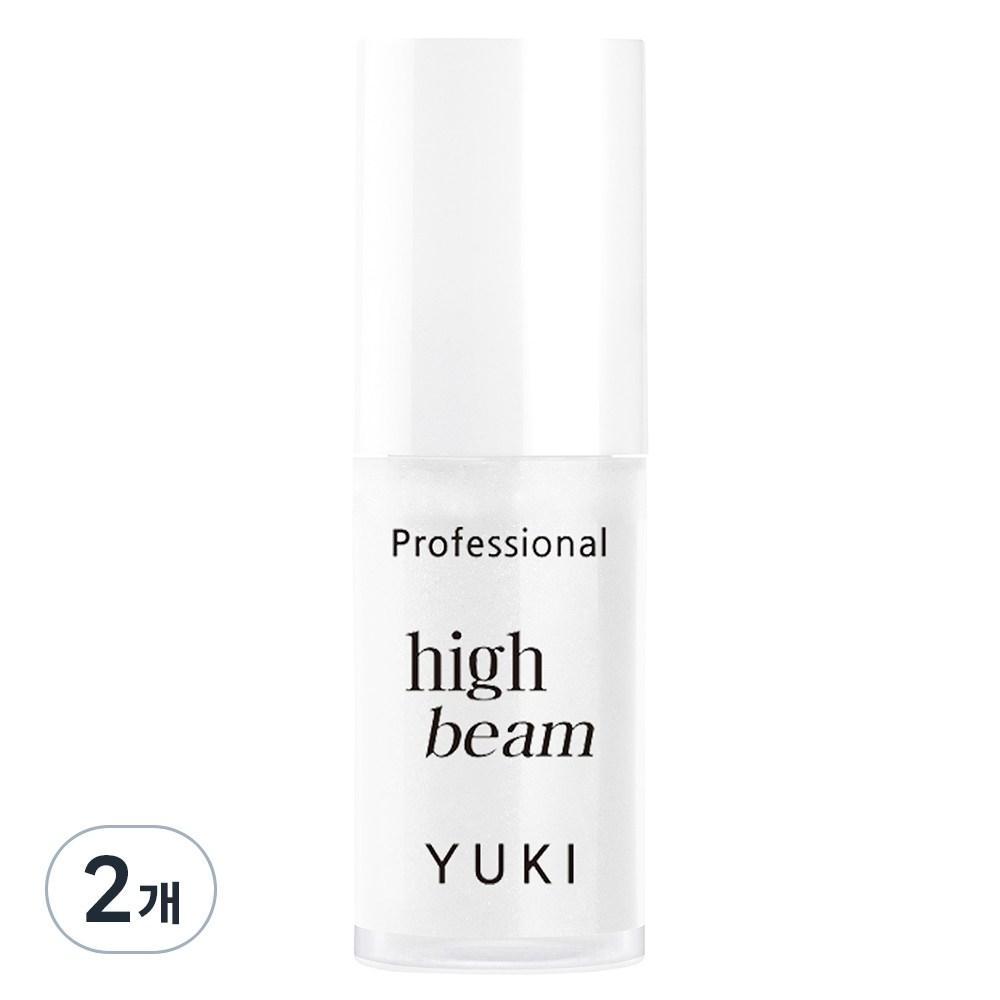 Хайлайтер Yuki Professional Beam 5мл, 01 Marshmallow, 2 шт.