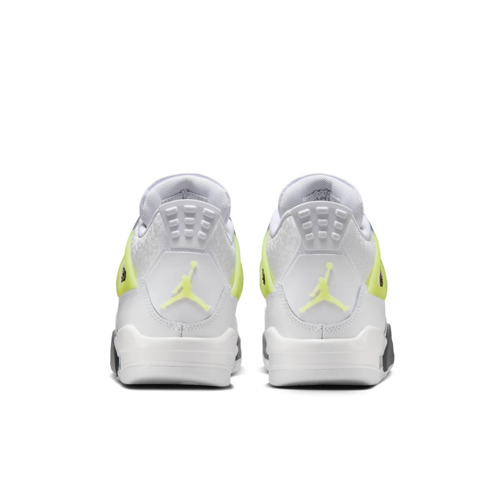 Jordan Детские баскетбольные кроссовки Air Jordan 4 Low White Унисекс HJ5990-100