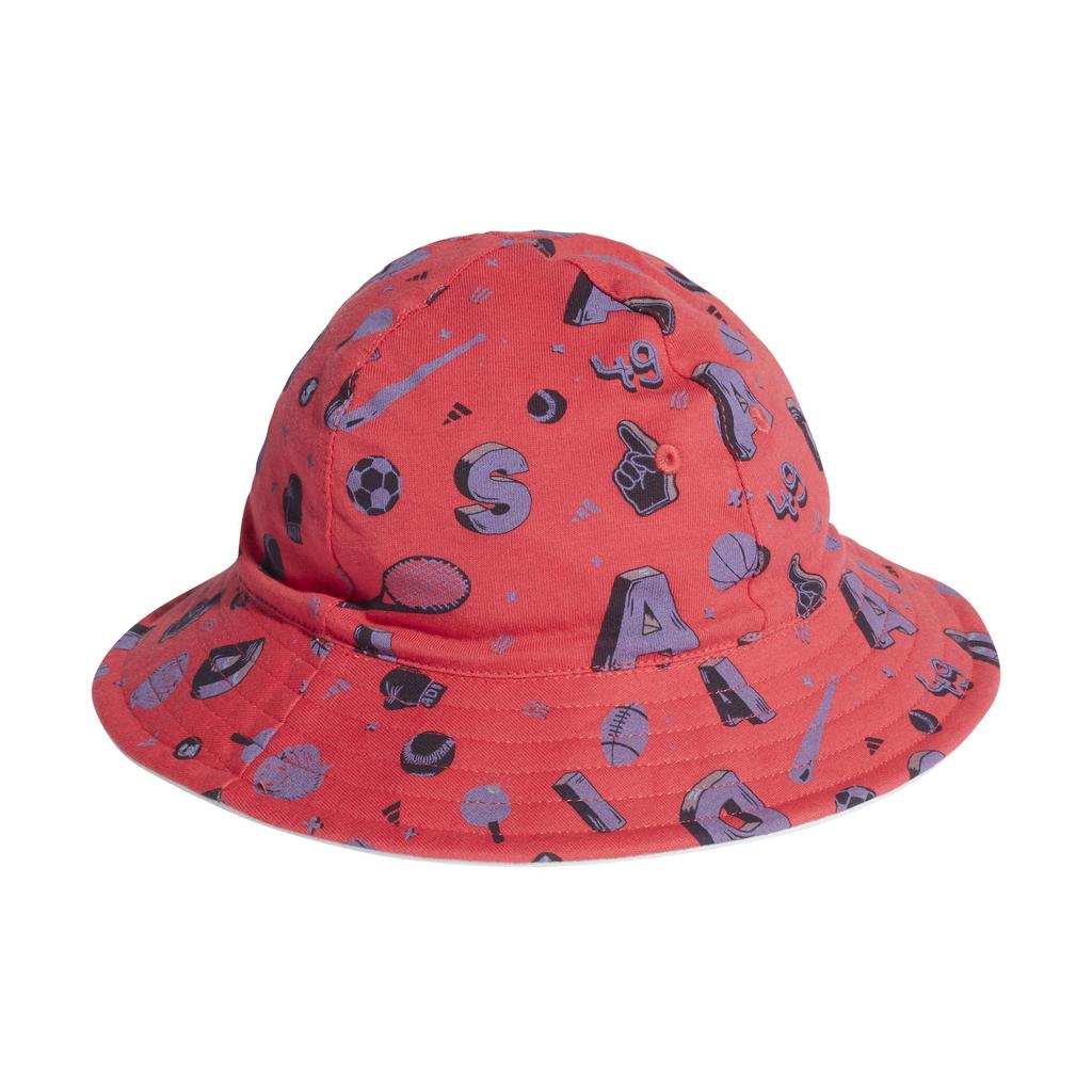 Adidas Reversible Bucket for and Elementary Heatstroke Boys and GZT79 OSFT Hat, Cute, Kids, Toddlers, Preschoolers, Schoolers, Prevention, Unisex,