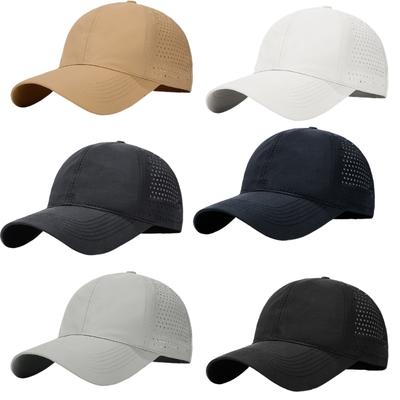 Быстросохнущая бейсболка с вентиляцией, удобная кепка-snapback для хайкинга, бега, езды на велосипеде, унисекс для женщин и мужчин