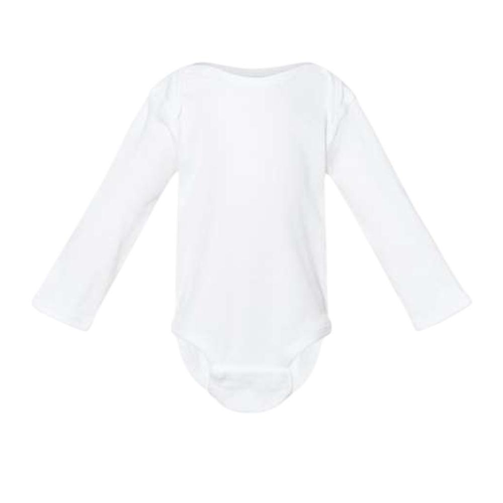 Rabbit Skins Baby Fine Jersey Long-Sleeved Bodysuit