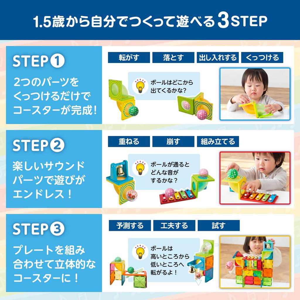 Люди Пифагор BASIC Звук подставки под мяч 1 с половиной года Может быть Растет вдохновение (р) Познавательно! [Из старого] сыграно, Создано, PGS-138