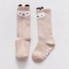Children's Non-Slip Knee-High Cotton Socks Set