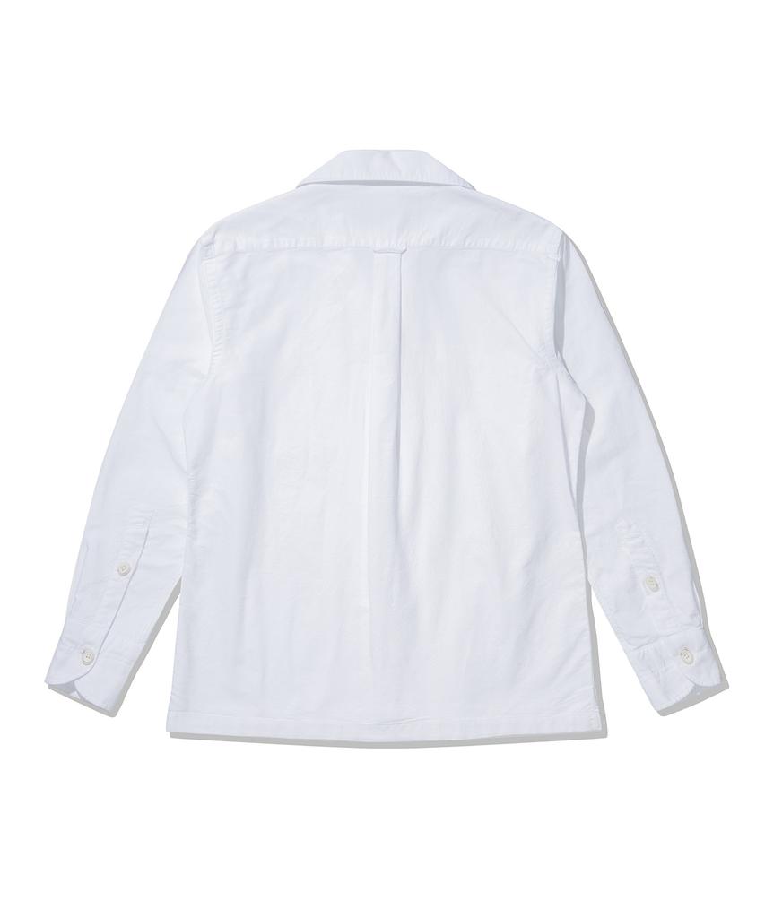 PRODESHIRT [Comfort] Cuban Oxford Overshirt (White)