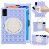 Tablet Silicone Armor Case for Xiaomi Redmi Pad SE 11 Redmi Pad 10.6" 2022 Kids Rotating Stand Cover Shockproof Push Bubble Shockproof Cover
