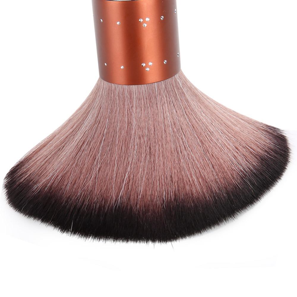 Soft Fiber Hair Dust Cleaning Brush Reusable Barber Neck Duster Home Use