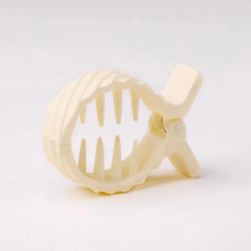 1 шт., круглая шпилька с высоким хвостом, фиксированный коготь, круглая шпилька для волос, женская заколка для волос в форме акулы