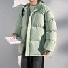 Winter New Down Cotton Coat Men's Loose Casual Hooded Bag Clothes Thickened Warm Cotton Coat Men's Coat
