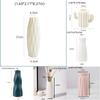 Creative Nordic Flower Vase Durable Flower Bottle Ins Plastic Flower Pot  Home Decoration