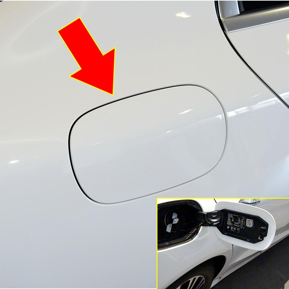 2057570106 Fuel Filler Flap For 2015-2025 Mercedes Benz C-Class W205 C200 C260 C300 Filler Tank Cover Housing Painted
