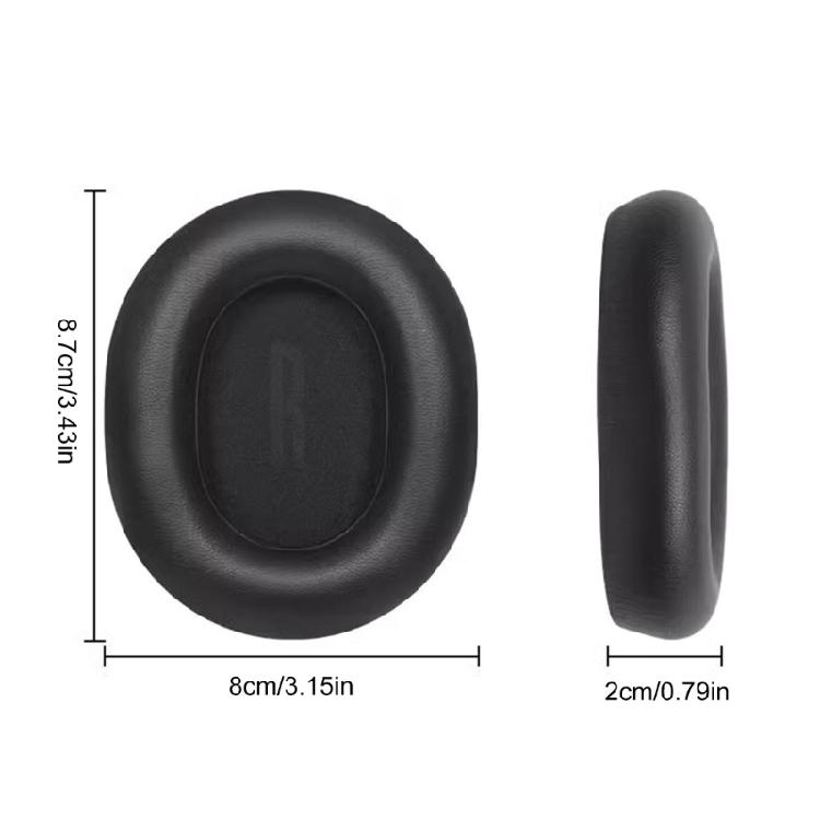 On Ear Headphone Ear Pad Replacement EarPads, Soft Protein Leather for Extended Wear for H1i Headsets Earcups