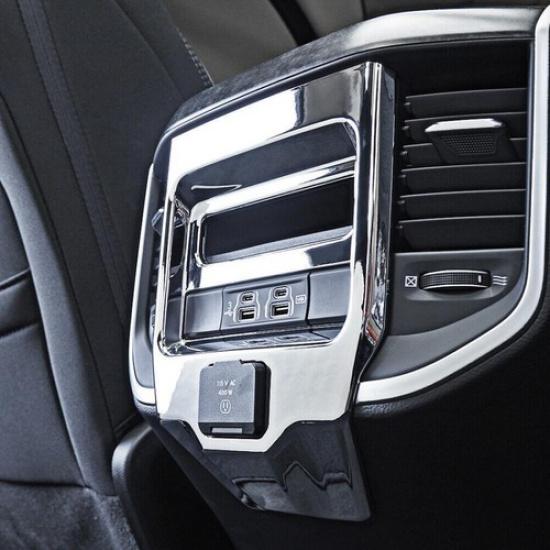 For - Dodge RAM 3500 ABS Chrome Interior Rear Air Outlet Vent Cover Trim
