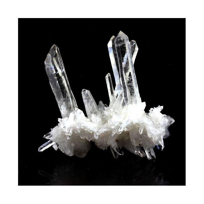 Pierres et Minéraux. Quartz biterminé. 95.78 ct. La Gardette Mine, Bourg d'Oisans, Isère, France.