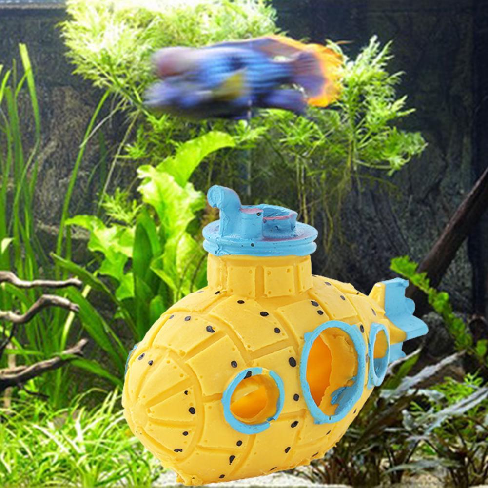 Hollow Fish Shrimp Shelter Cave Artificial Ornaments Layout Prop Aquarium Fish Tank Landscaping Decor
