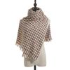 Autumn and Winter New Imitation Cashmere Classic Black Thousand Birds Check Scarf Female Warm Long Neck Large Shawl