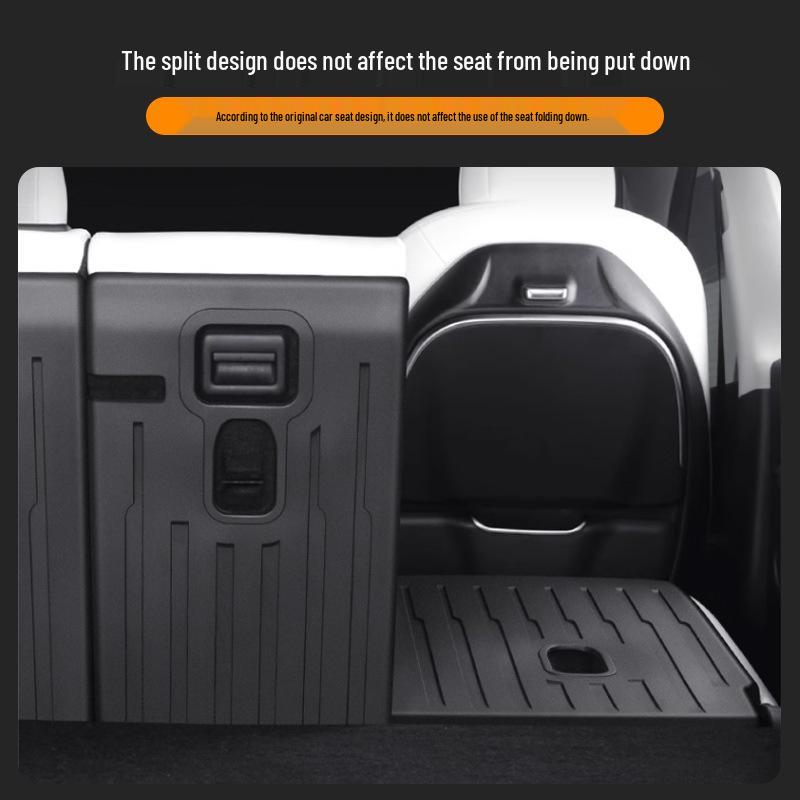 Tesla Model 3/Y Trunk & Backrest Integrated Mat Accessory