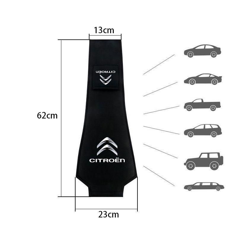 VXCW9 Car Seat Headrest Cover Pillow Case Cushion Neck Cover For Citroen C1 C2 C4 C5 C3 C4L C8 Berlingo Xsara Picasso Accessories