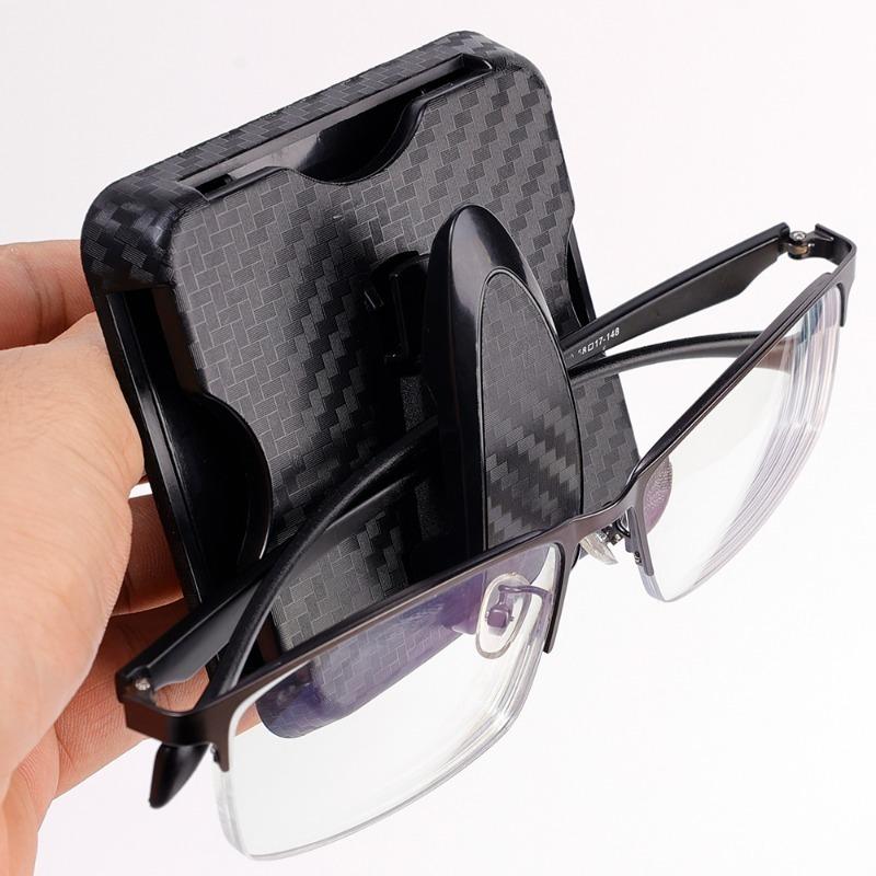 Мягкие зажимы для автомобильных очков Солнцезащитный козырек Футляр для очков Универсальный зажим для солнцезащитных очков Держатель для карточек Футляр для ручек Аксессуары для очков