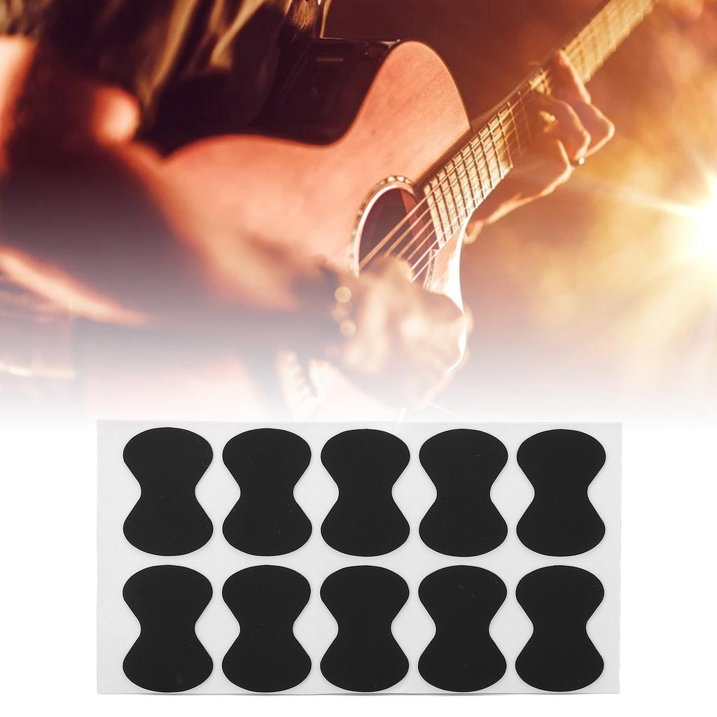 Pick Non Slip Sticker Silicone Guitar Picks Grips with Adhesive Musical Instrument Accessories