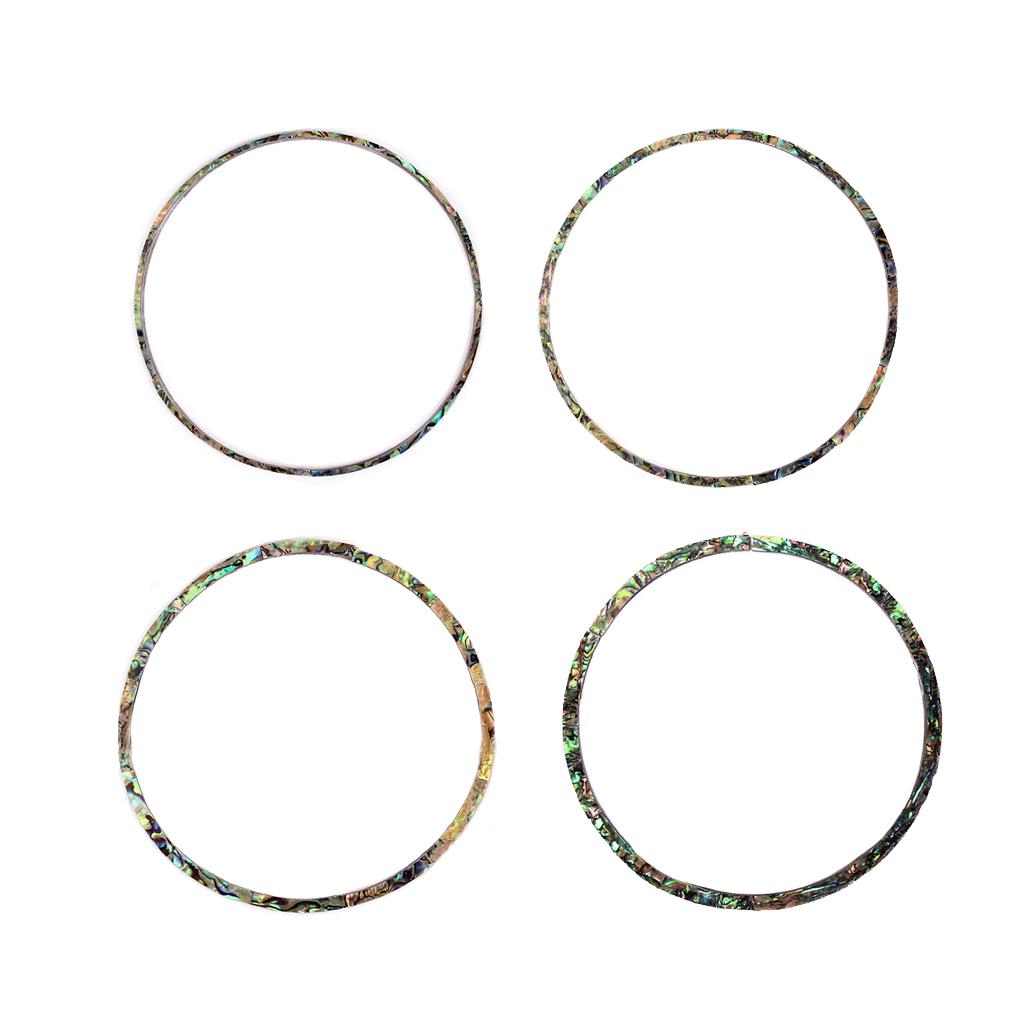 Natural Shell Guitar Sound Hole Decals Classical Rosette Inlay Acoustic Guitar Accessories for Luthier Guitar Maker