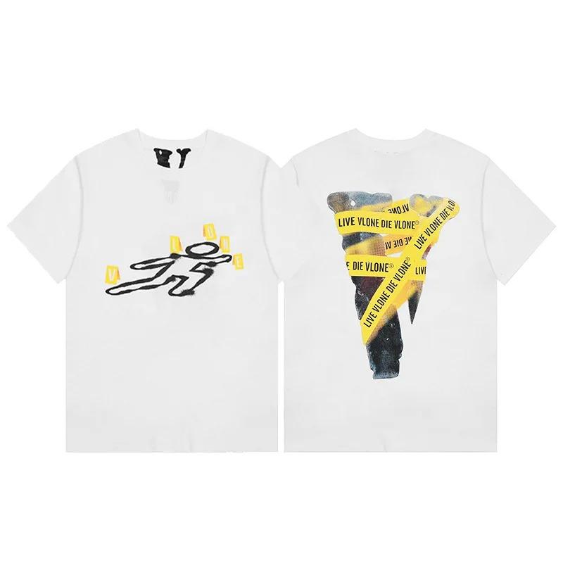 AmiriVLONE FOG Футболка с коротким рукавом Death God Limited Edition Оверсайз Уличная одежда Свободный принт Американский Juice WRLD