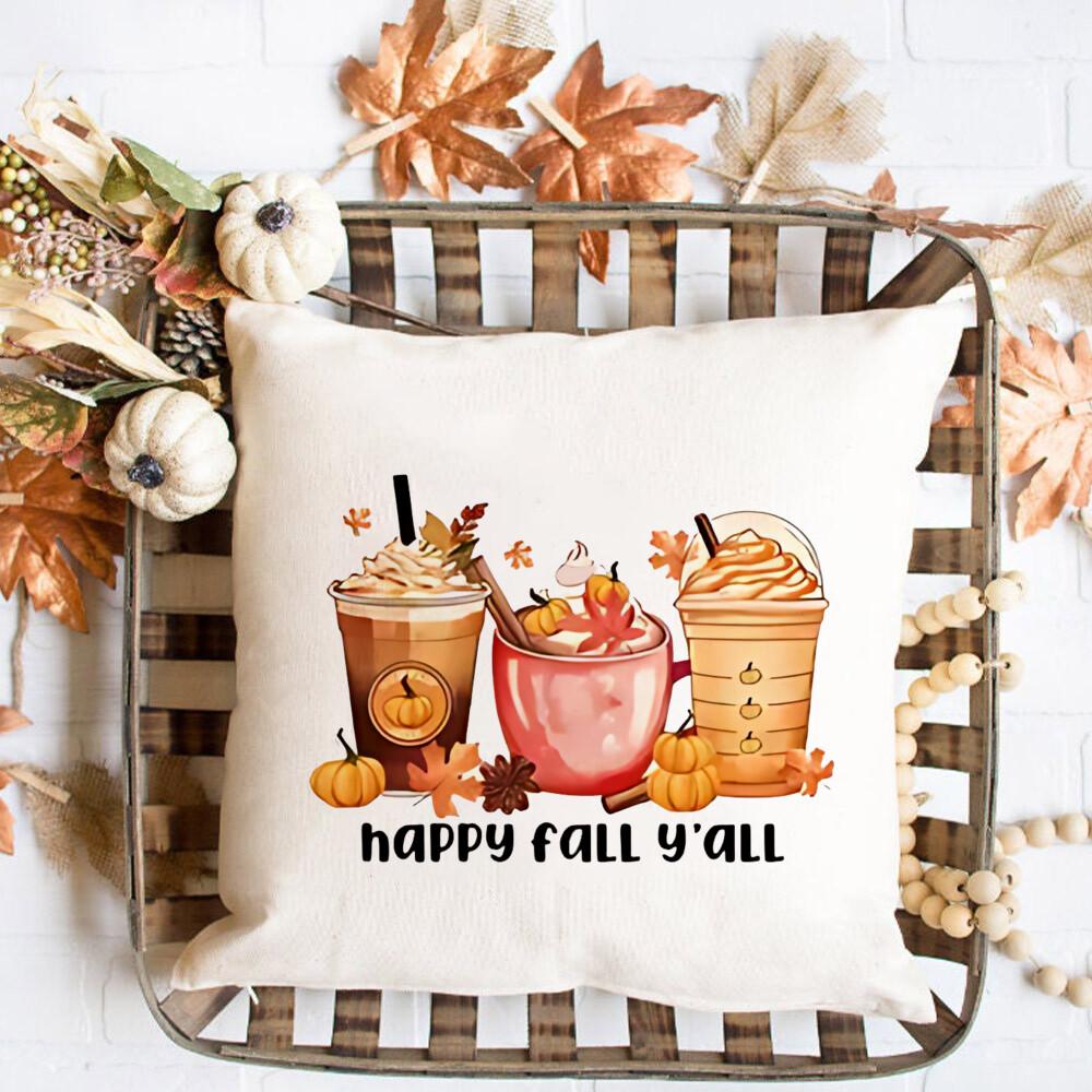 Pumpkin Fall Pillowcase Thanksgiving Party Decorative Sofa Chair Cushion Cover Bed Throw Pillow Case Home Decor Pillows Cases