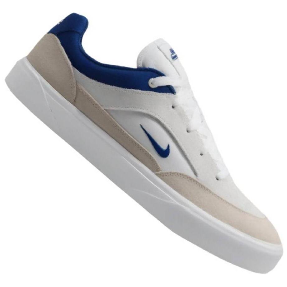 Nike Кеды для скейтборда Sb Malor 'White Deep Royal Blue' FV6064-100