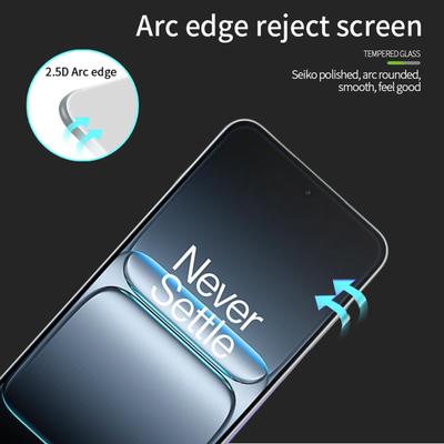 Защитная пленка для экрана For OnePlus Ace 5 Ultra 5G MOFI 9H Полный клей Полное покрытие Высокое Алюмокремниевое стекло