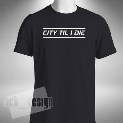 Футболка City Til I Die Футбольный клуб Брэдфорд Сити Финал плей-офф Уэмбли 2017