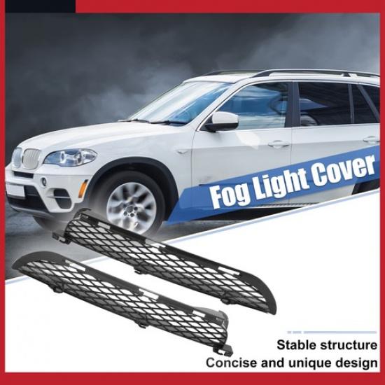 Pack of 2 For BMW X5 2004-2006 Front Left Right Bumper Grille Cover Trim