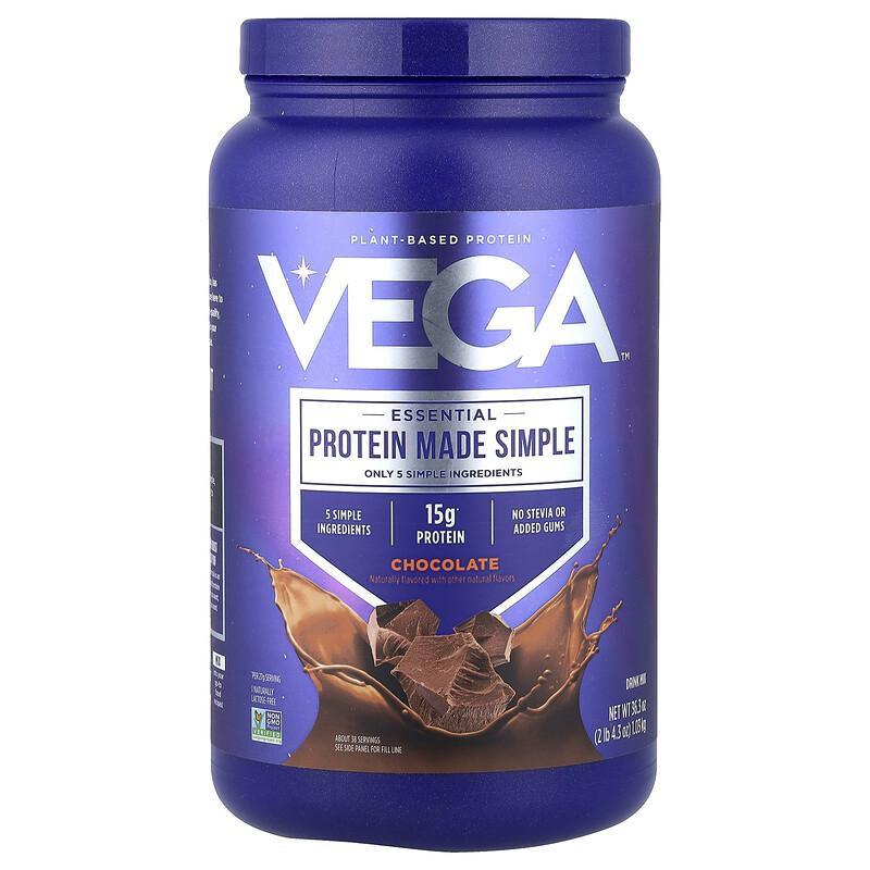 Essential, Protein Made Simple, Plant-Based Protein, Chocolate, 2 lb 4.3 oz (1.03 kg)