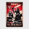Killzone Propaganda Poster Metal Plaque Poster Cinema Kitchen Wall Printing Wall Decor Tin Sign Poster
