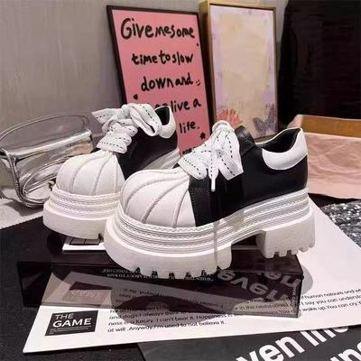 Европейские лоферы с полированной пряжкой - Женские миниатюрные, 3-слойная подошва, Коллекция Ранняя весна 2025.