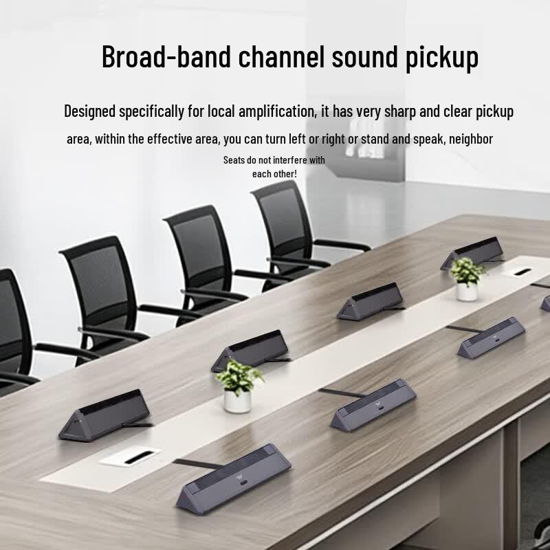 Huidu AG-60E Professional Wired Desktop Conference Microphone (CN version)