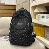 Mori Style Cute Star Backpack: High-End, Lightweight, Large Capacity for Middle School Students