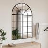 VidaXL Wall Mirror Black 80x120 Cm Arch Iron 3200608