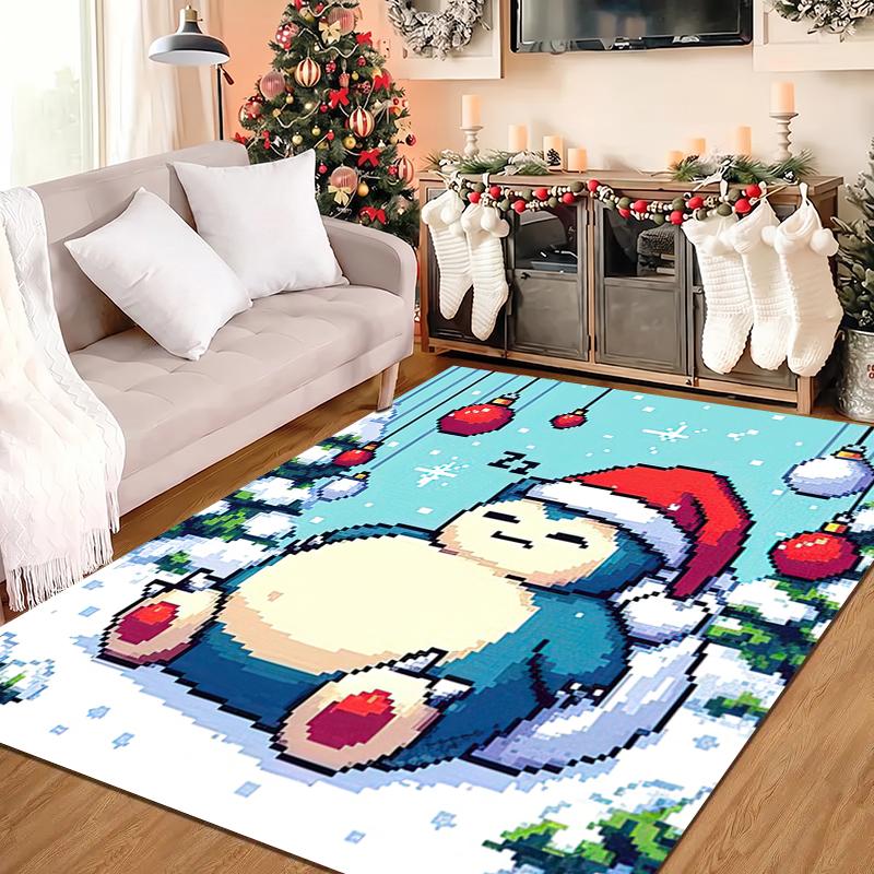 1PC Pokémon Rug - home decoration Carpet For Living Room Bedroom Flooring Computer Chair Area Rug